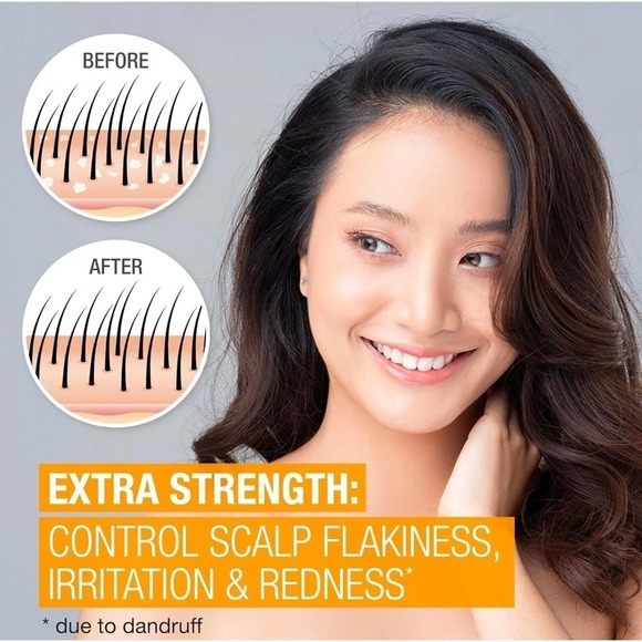 Neutrogena Scalp Therapy Anti-Dandruff Shampoo Extra Strength, with 3% Salicylic - Picture 6 of 8